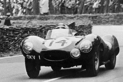 Duncan Hamilton i Tony Rolt – Jaguar D-Type.